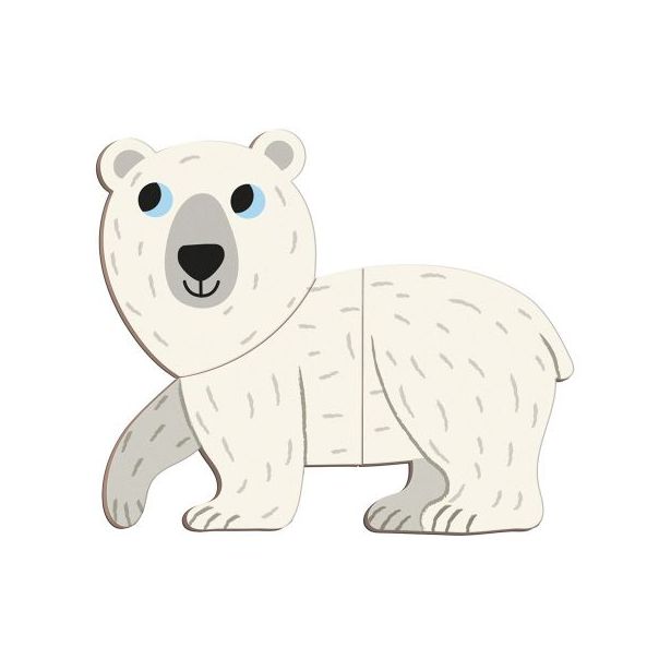 JANOD Kutija sa magnetima Magnetibook polarne životinje - J02599