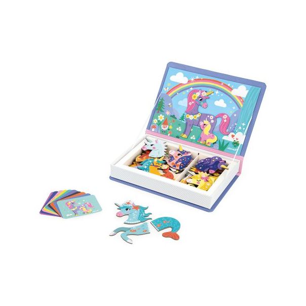 JANOD Kutija sa magnetima Magnetibook jednorozi - J02584