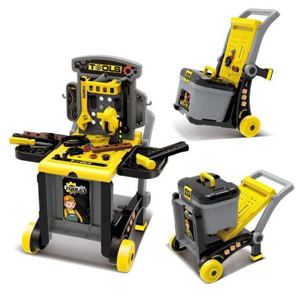 ECO TOYS Majstorska radionica za decu sa alatima 3u1 - HC388349
