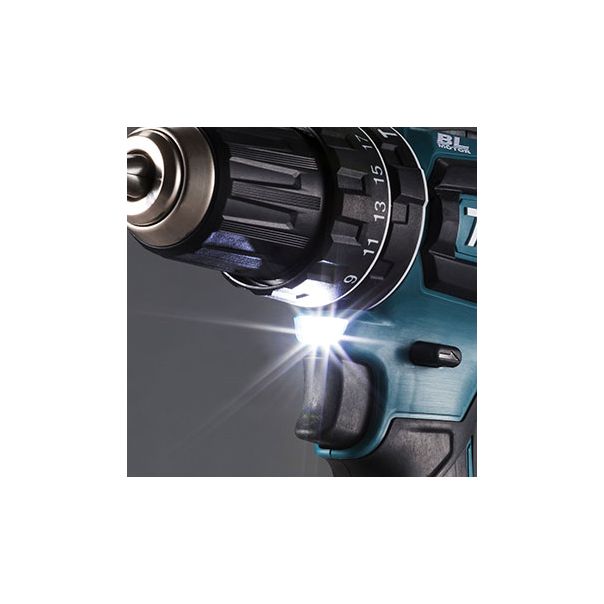 MAKITA Akumulatorska vibraciona bušilica - odvrtač 2x3,0Ah DHP485RFJ, kofer - DHP485RFJ