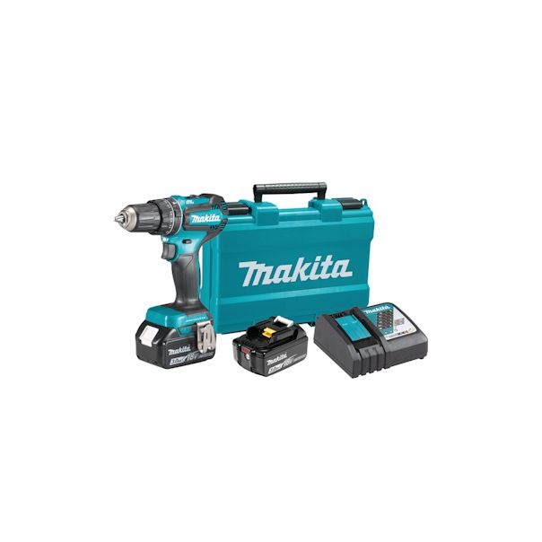 MAKITA Akumulatorska udarna bušilica-odvijač 2x3,0Ah DHP485RFE, kofer - DHP485RFE