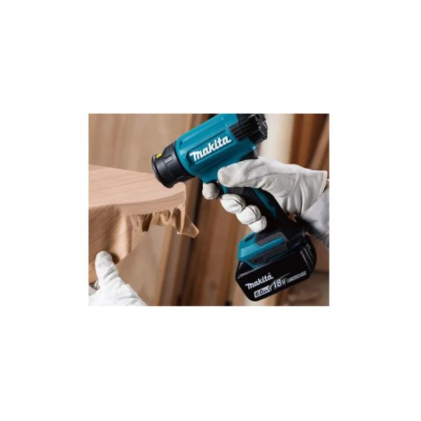 MAKITA Akumulatorski fen za vreli vazduh DHG180ZK; bez baterije i punjača - DHG180ZK