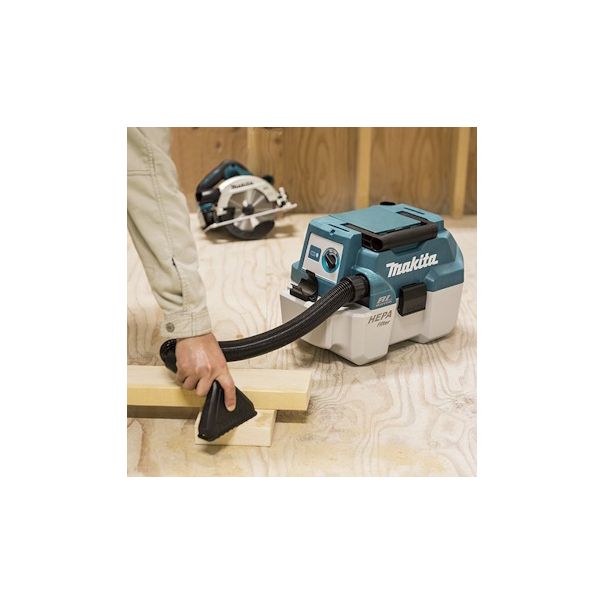 MAKITA Akumulatorski usisivač DVC750LZ; bez baterije i punjača - DVC750LZ