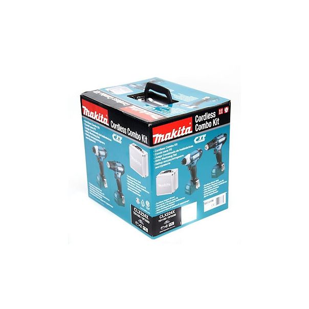 MAKITA Akumulatorski set bušilica u aluminijumskom koferu CLX224X - CLX224X