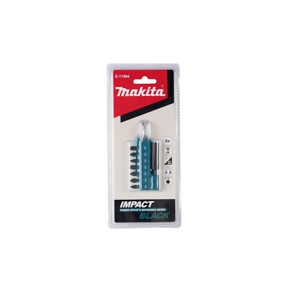 MAKITA Set bitova Impact Black 8/1 E-11994 - E-11994