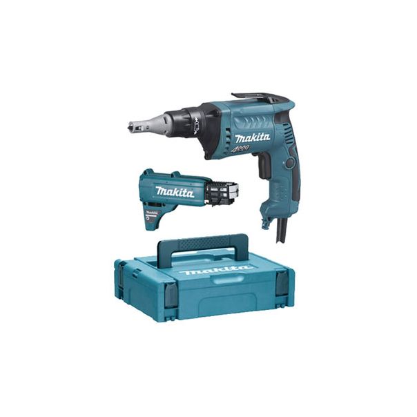 MAKITA Električni zavrtač za suvu gradnju sa nastavkom u Makpac koferu FS4300JX2 - FS4300JX2