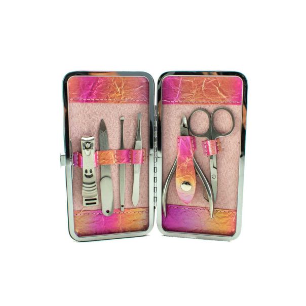 Manikir set, roze- narandžasti, 13-2 6d - 91161307