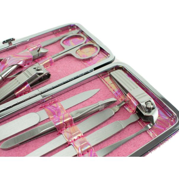 Manikir set, hologram roze 14-1 10d - 91161310