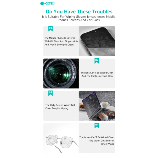 Maramice Coteci TR-017 Screen & Lens set 50 kom - 223757