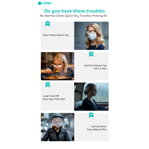 Maramice Coteci TR-018 Anti-fog set 50 kom - 223758