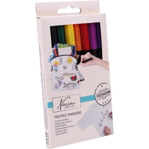 GRAFIX Markeri za tekstil - 52404