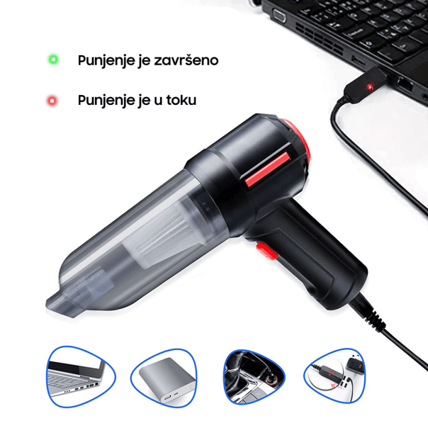 FANTECH Bežični kompresor - usisivač za čišćenje periferija - 201047-1