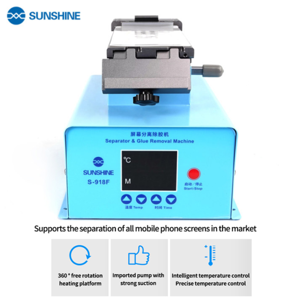 Masina za reparaciju Sunshine S-918F za zakrivljene i ravne ekrane - 92112-1