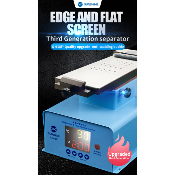 Masina za reparaciju Sunshine S-918F za zakrivljene i ravne ekrane - 92112-1