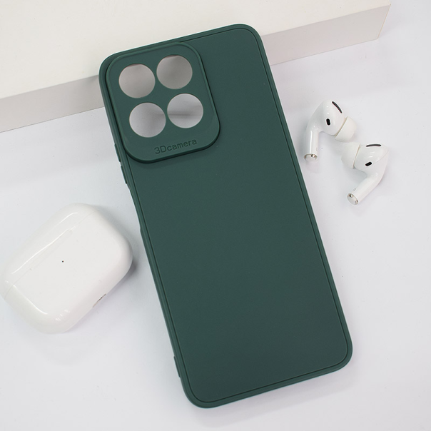 Maska za Honor 200 Smart/ X7c 3D Camera tamno zelena - 615542