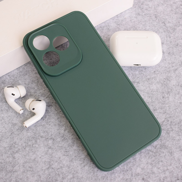 Maska za Honor 400 Lite 3D Camera tamno zelena - 616999