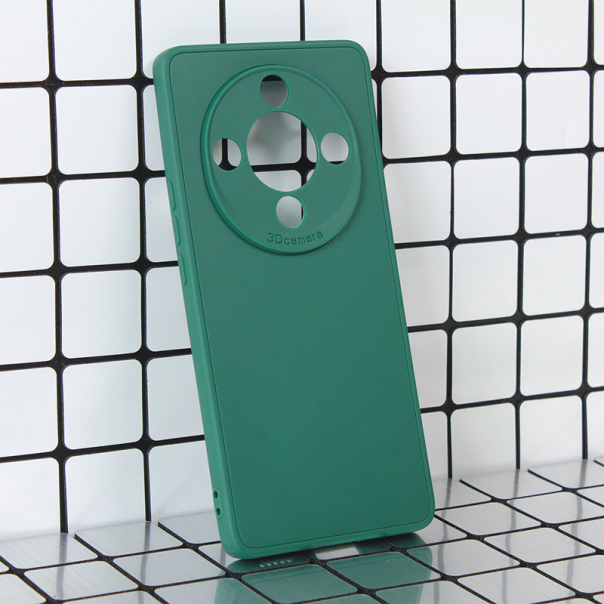 Maska za Honor Magic 6 Lite/ X9b 5G 3D Camera tamno zelena - 608784