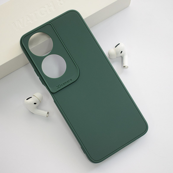 Maska za Honor X7b 3D Camera tamno zelena - 608786