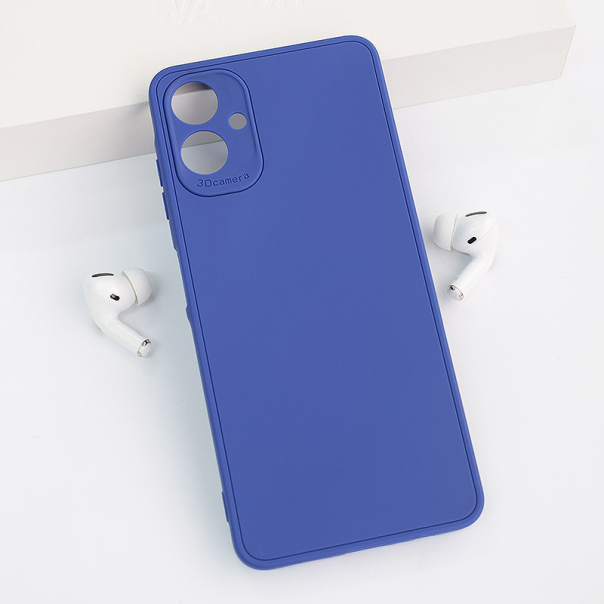 Maska za Samsung A06/ A065F 3D Camera tamno plava - 614578