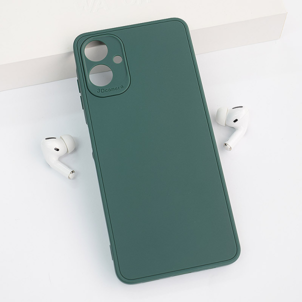 Maska za Samsung A06/ A065F 3D Camera tamno zelena - 614579