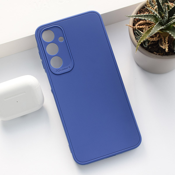 Maska za Samsung A16 5G/ A166B 3D Camera tamno plava - 614226