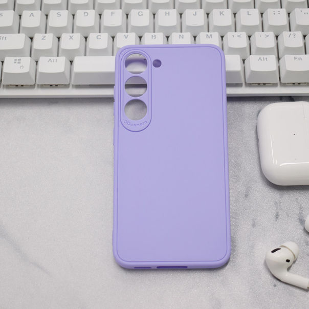 Maska za Samsung S23/ S911B 3D Camera ljubičasta - 059957