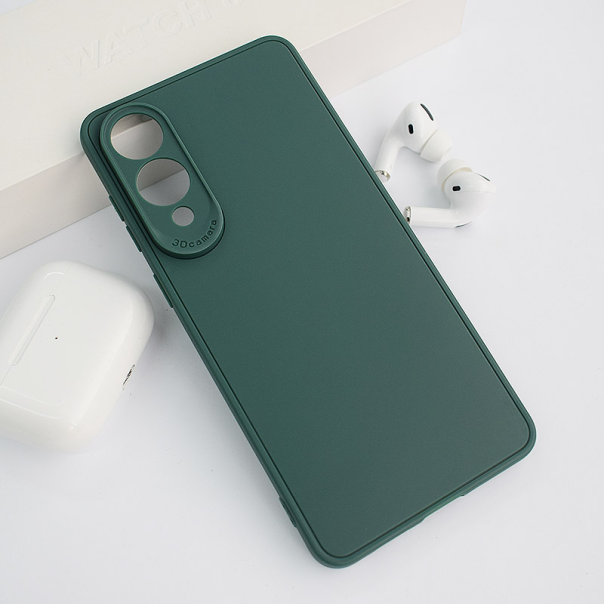 Maska za Samsung S25 Edge 3D Camera tamno zelena - 616990