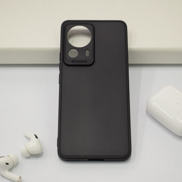 Maska za Xiaomi 13 Lite 3D Camera crna - 600718