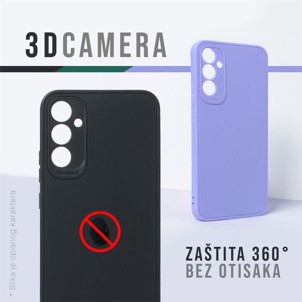 Maska za Xiaomi 13 Lite 3D Camera tamno zelena - 600720