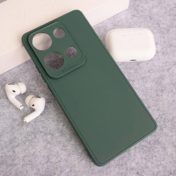 Maska za Xiaomi Redmi 14s 3D Camera zelena - 617911