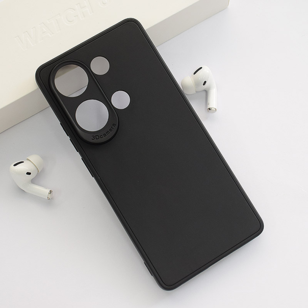 Maska za Xiaomi Redmi Note 13 Pro 4G (EU) 3D Camera crna - 610929