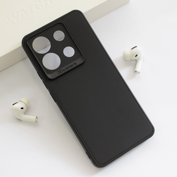 Maska za Xiaomi Redmi Note 13 Pro 5G (EU) 3D Camera crna - 610931