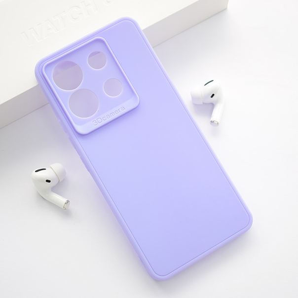 Maska za Xiaomi Redmi Note 13 Pro 5G (EU) 3D Camera ljubičasta - 613051