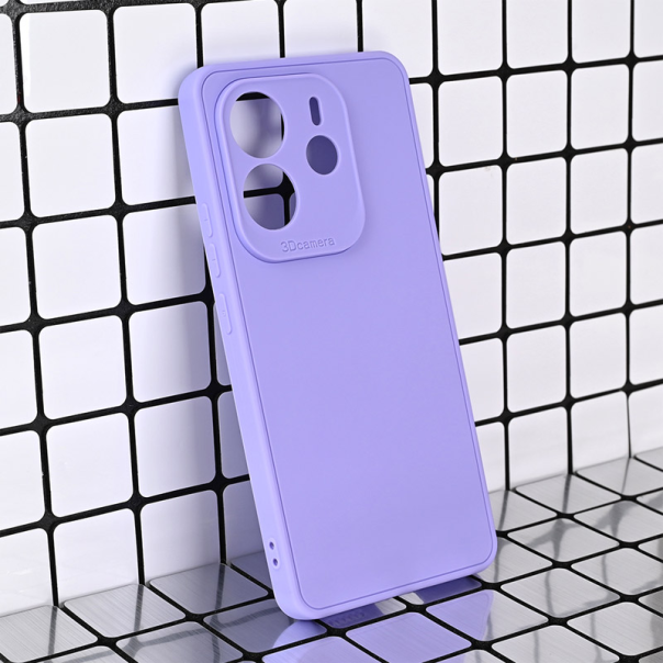 Maska za Xiaomi Redmi Note 14 4G (SRB) (16484*7815*816MM) 3D Camera ljubičasta - 617126