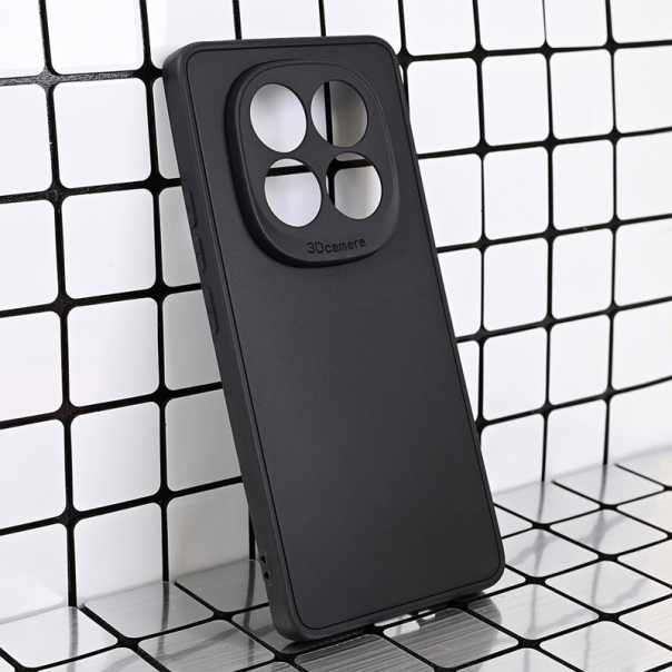 Maska za Xiaomi Redmi Note 14 Pro 5G (EU) 3D Camera crna - 615556