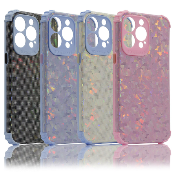 Maska za iPhone 13 Pro 6D Crystal bela - 055313