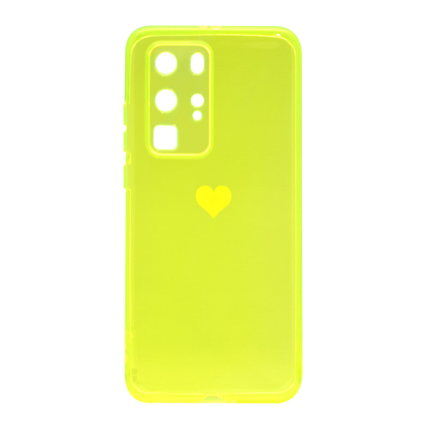 Maska za Huawei P40 Pro Air Neon silicone žuta - 042366-1