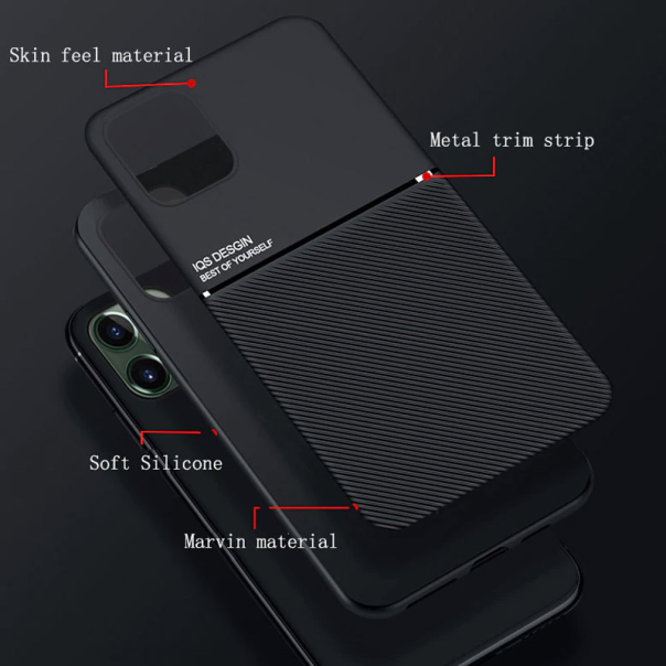 Maska za iPhone 14 Plus Anti Static crvena - 057528