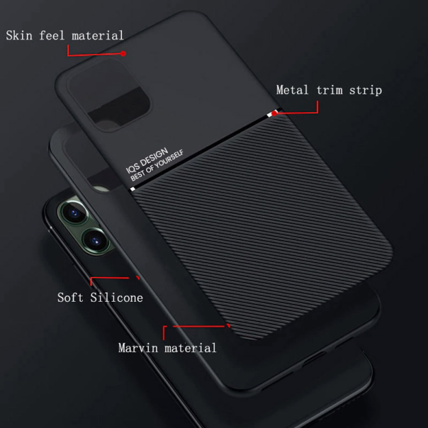 Maska za Xiaomi Redmi Note 13 Pro 5G (EU) Anti Static crna - 606195