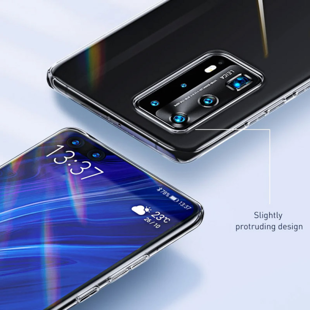 Maska za Huawei P40 Baseus Simple transparent - ARHWP40-02
