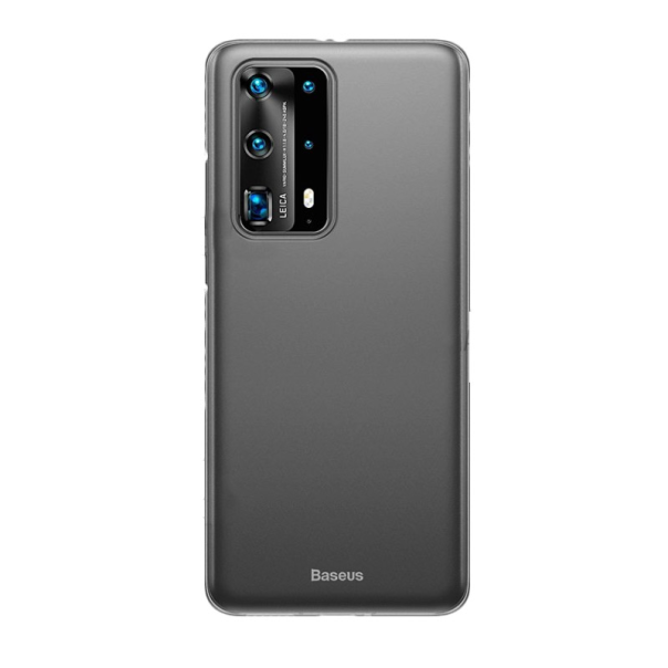 Maska za Huawei P40 Pro Baseus Wing transparent crna - WIHWP40P-01