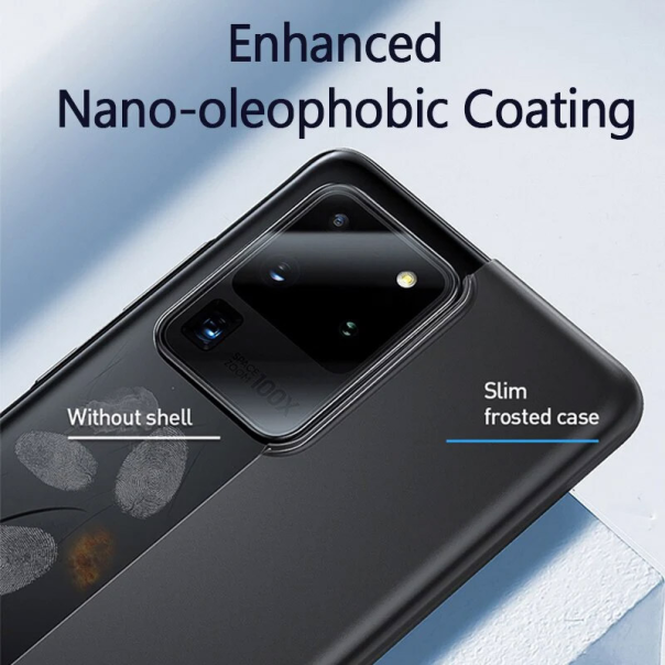 Maska za Samsung S20 Ultra/ G988F Baseus Wing bela - WISAS20U-02