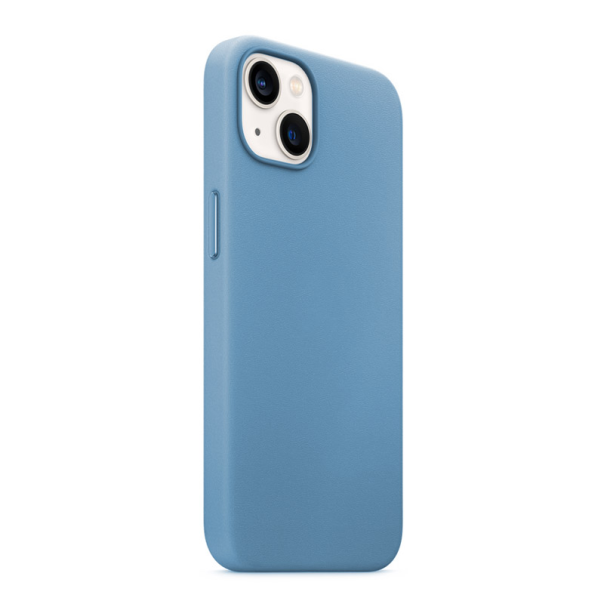 Maska za iPhone 13 Beautiful Shine Leather plava - 054230