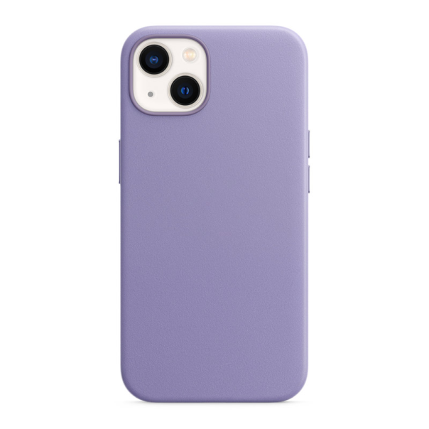 Maska za iPhone 14 Plus Beautiful Shine Leather ljubičasta - 057551