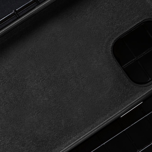 Maska za iPhone 15 Plus Beautiful Shine Leather crna - 604833