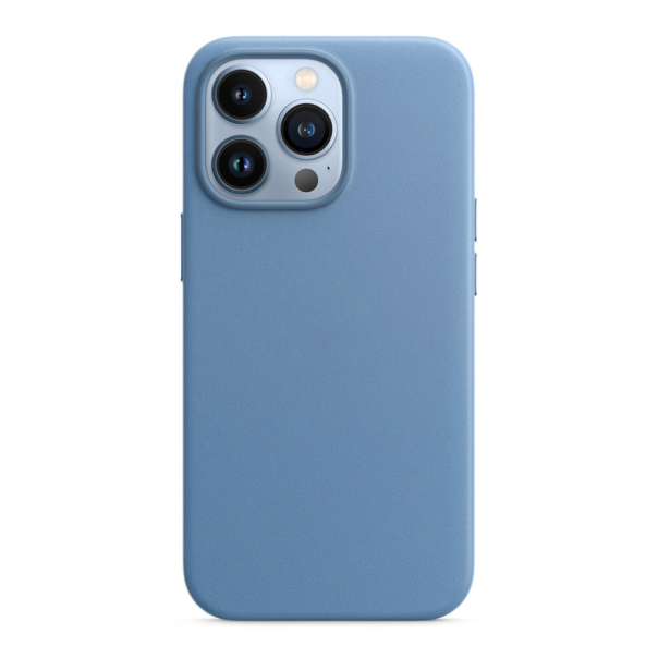 Maska za iPhone 15 Pro Beautiful Shine Leather plava - 603203