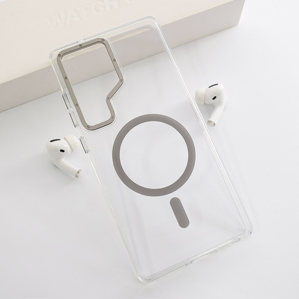 Maska za Samsung S25 Ultra/ S938B Berlia Crystal Armor Magnetic transparent crna - 615336