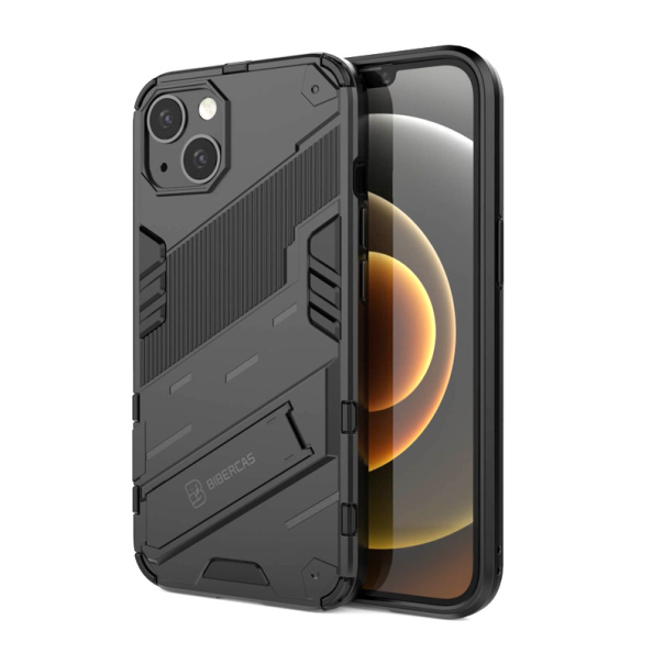 Maska za iPhone 14 Bibercas crna - 058630