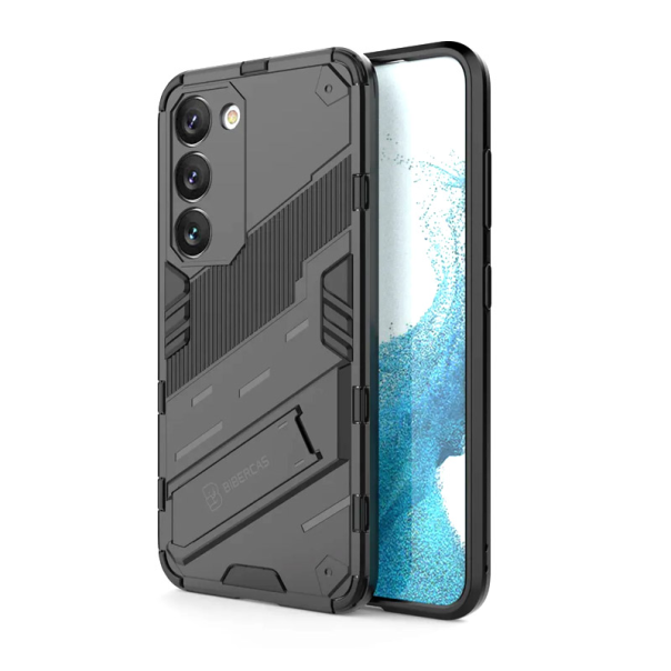 Maska za Samsung S23/ S911B Bibercas crna - 058649