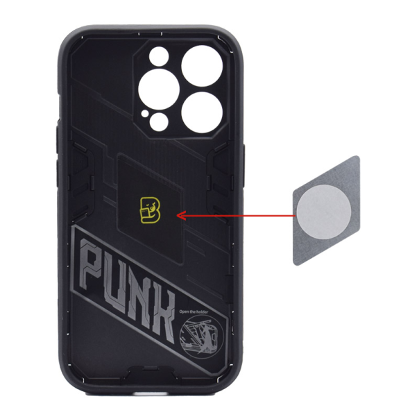 Maska za Xiaomi Redmi Note 13 Pro 4G (EU) Bibercas crna - 610392